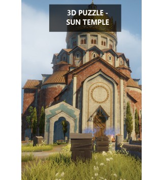 3D PUZZLE - Sun Temple Steam Key GLOBAL